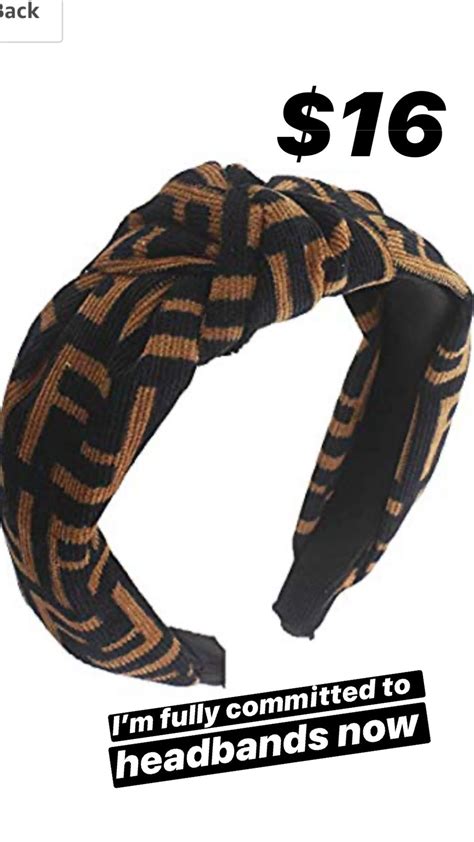 fendi headband dupe.